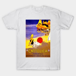 Vintage Travel - Cattolica T-Shirt